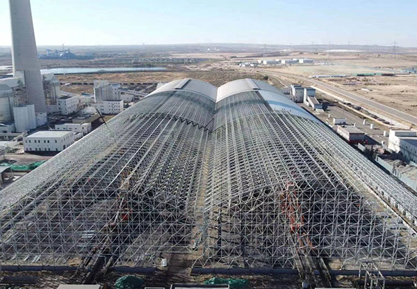 國家電廠封煤工程，FRP采光板項目